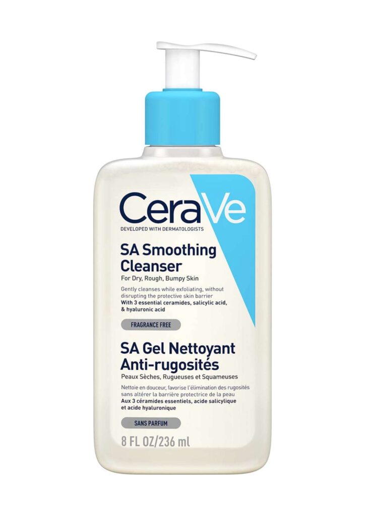 Cerave smoothing cleanser